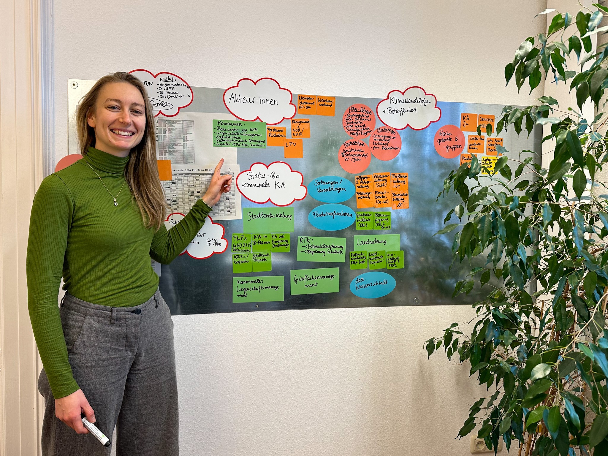 Hannah Fröb Klimaanpassungsmanagerin Eltville