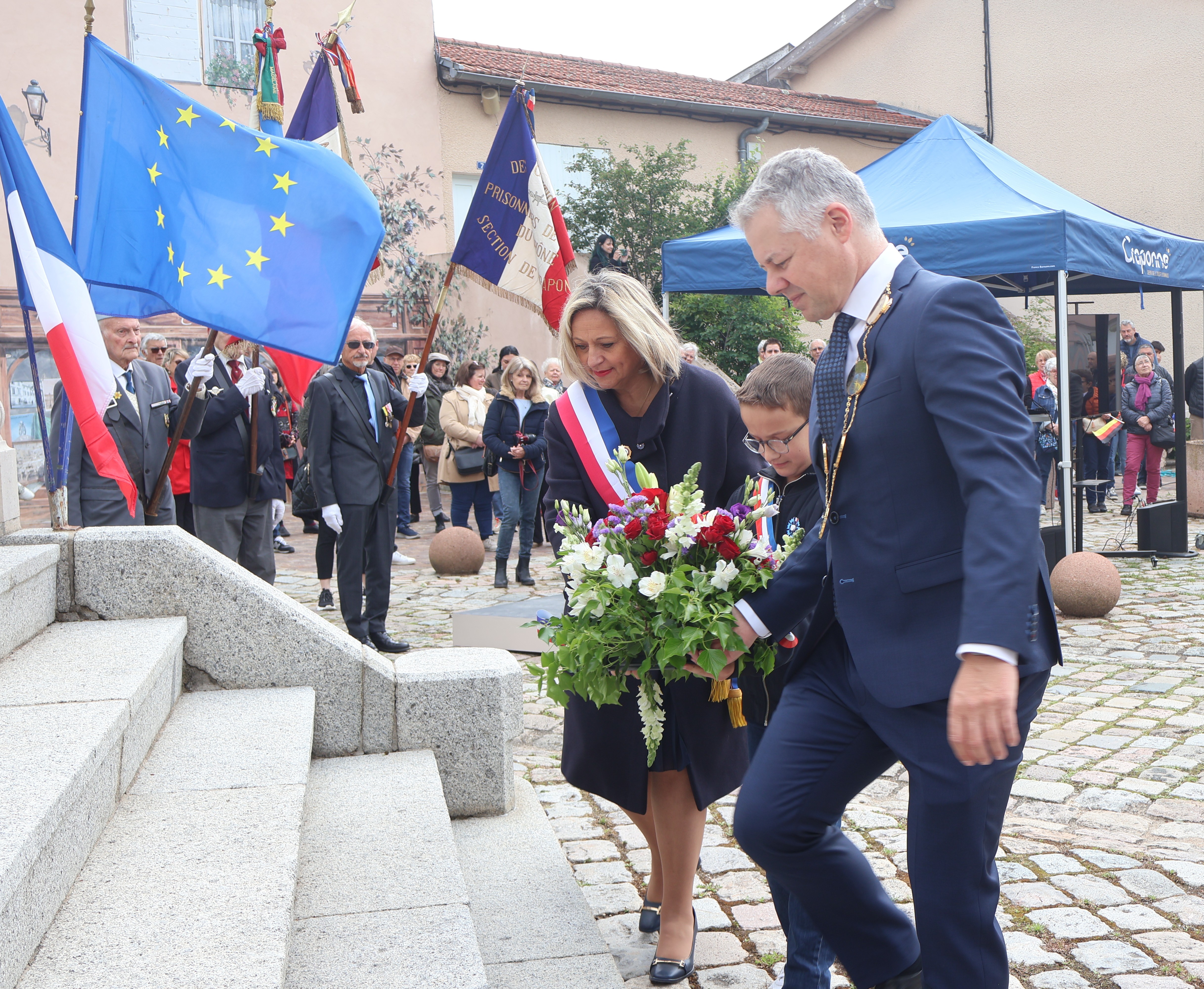Craponne Kranzniederlegung 2025
