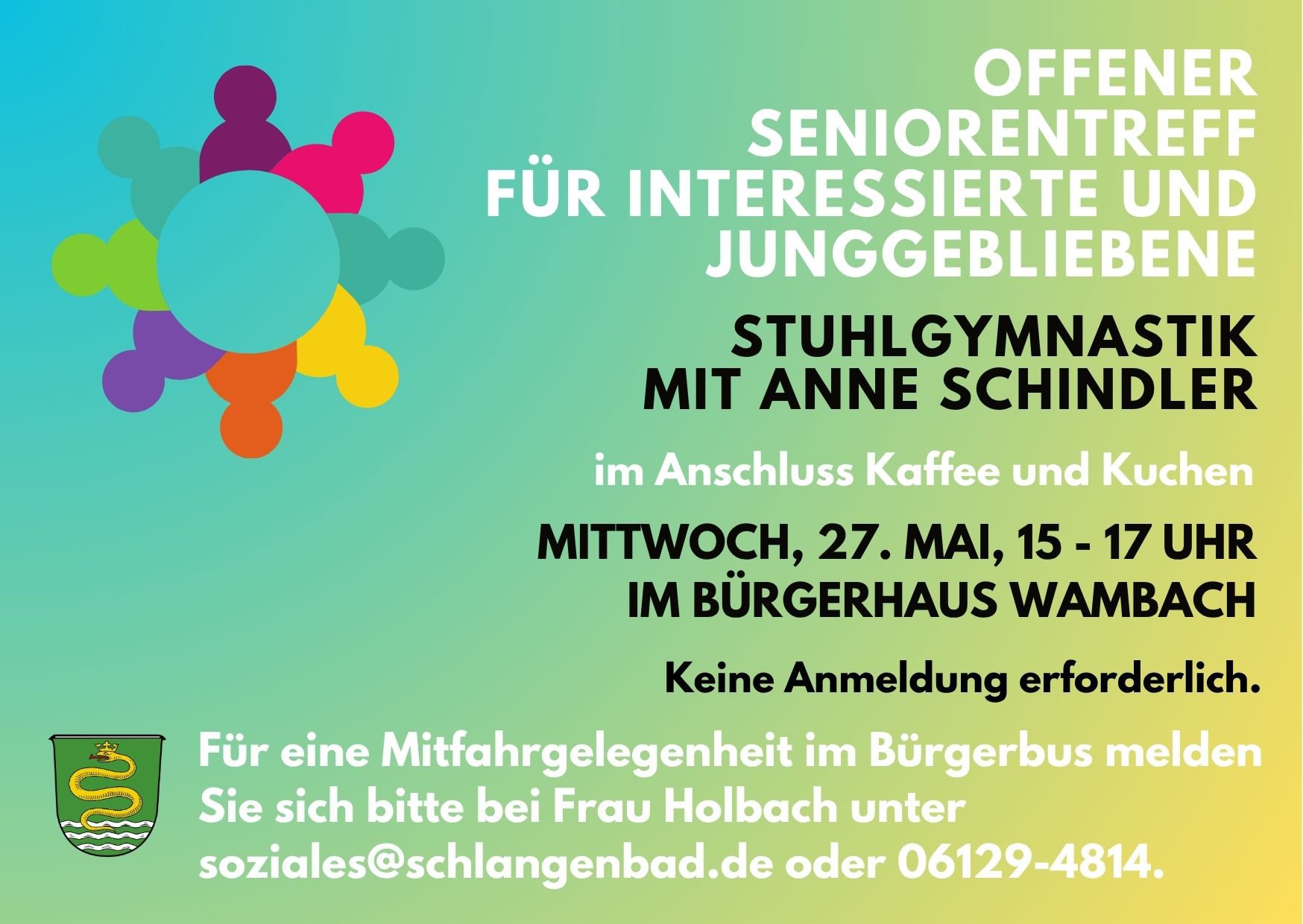 Offener Seniorentreff Mai 2026 Wambach